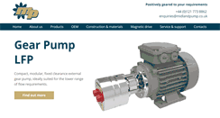 Desktop Screenshot of midlandpump.co.uk